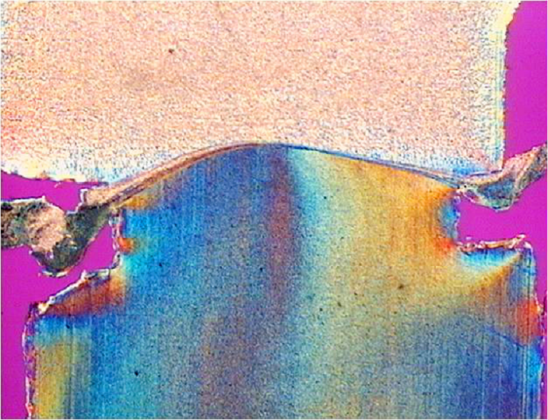 Mikroskopie Mikrotomschnitt Ultraschallschweißnaht