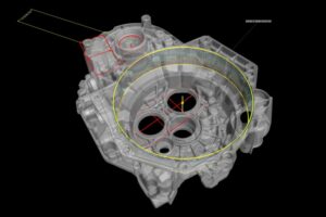 Compotertomographie Geometriebestimmung innerer Struckturen