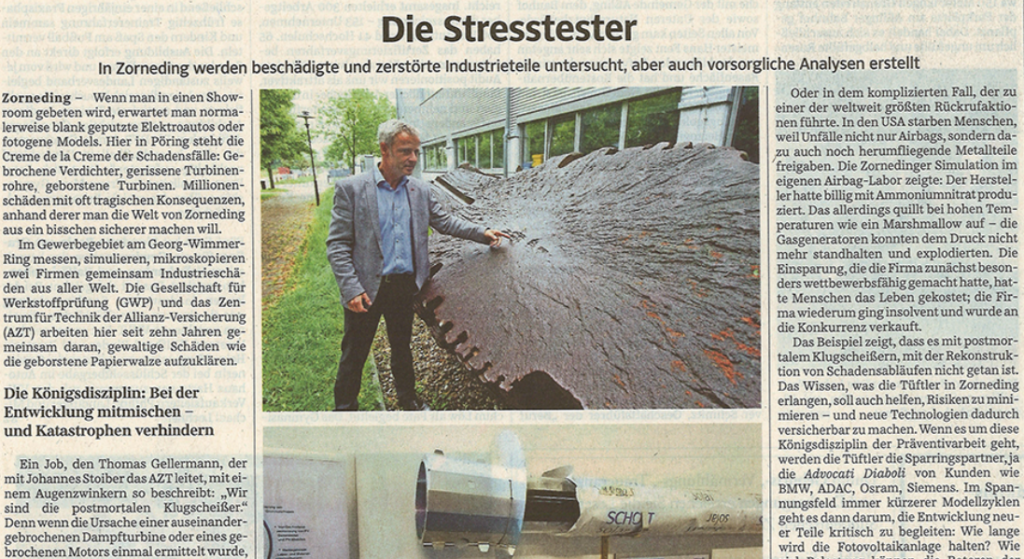 Pressespiegel GWP Die Stresstester